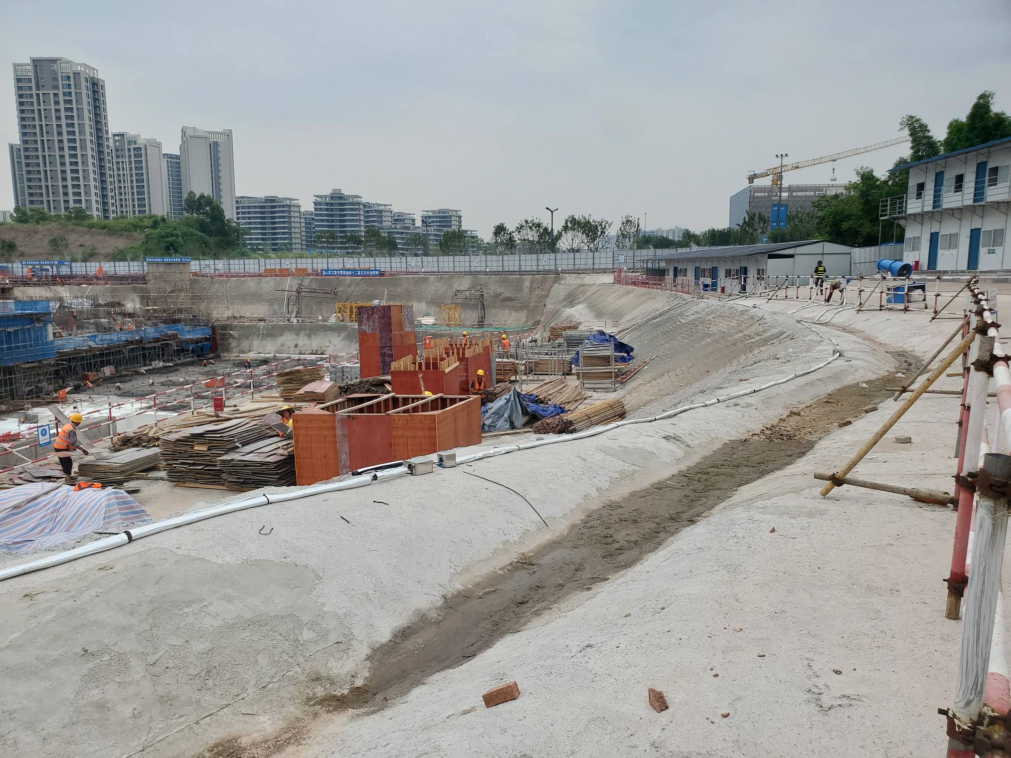 成都天府新人民医院迁建项目基坑监测