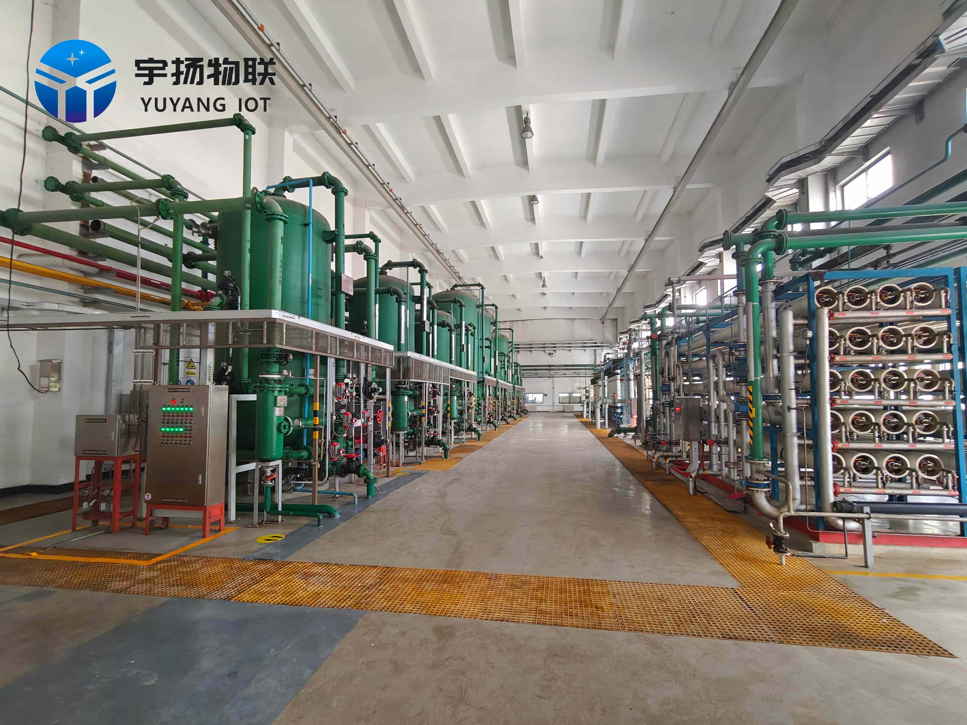 淮北申能电厂化学车间罐体墙体安全监测