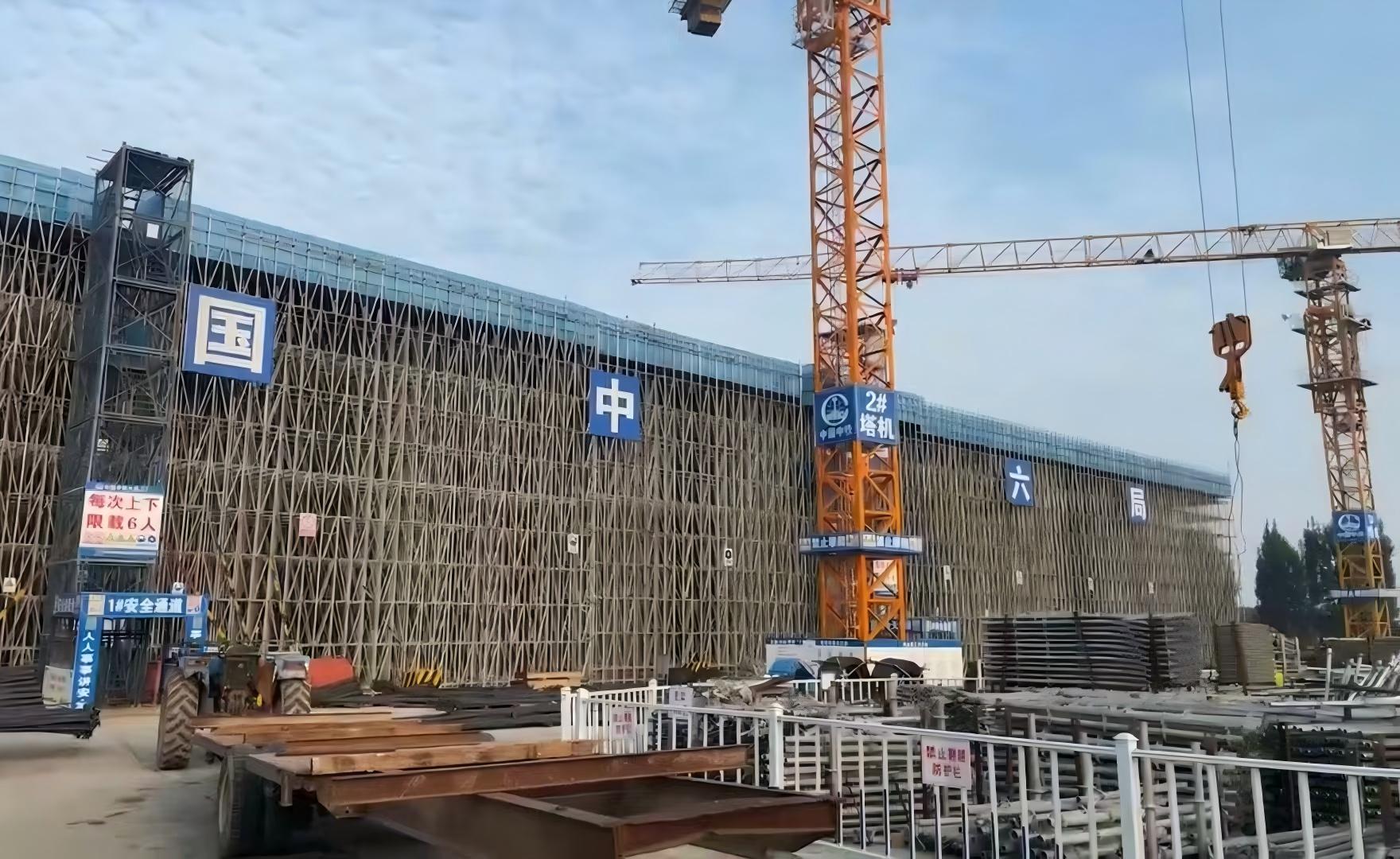 山东费县铁路桥梁转体项目