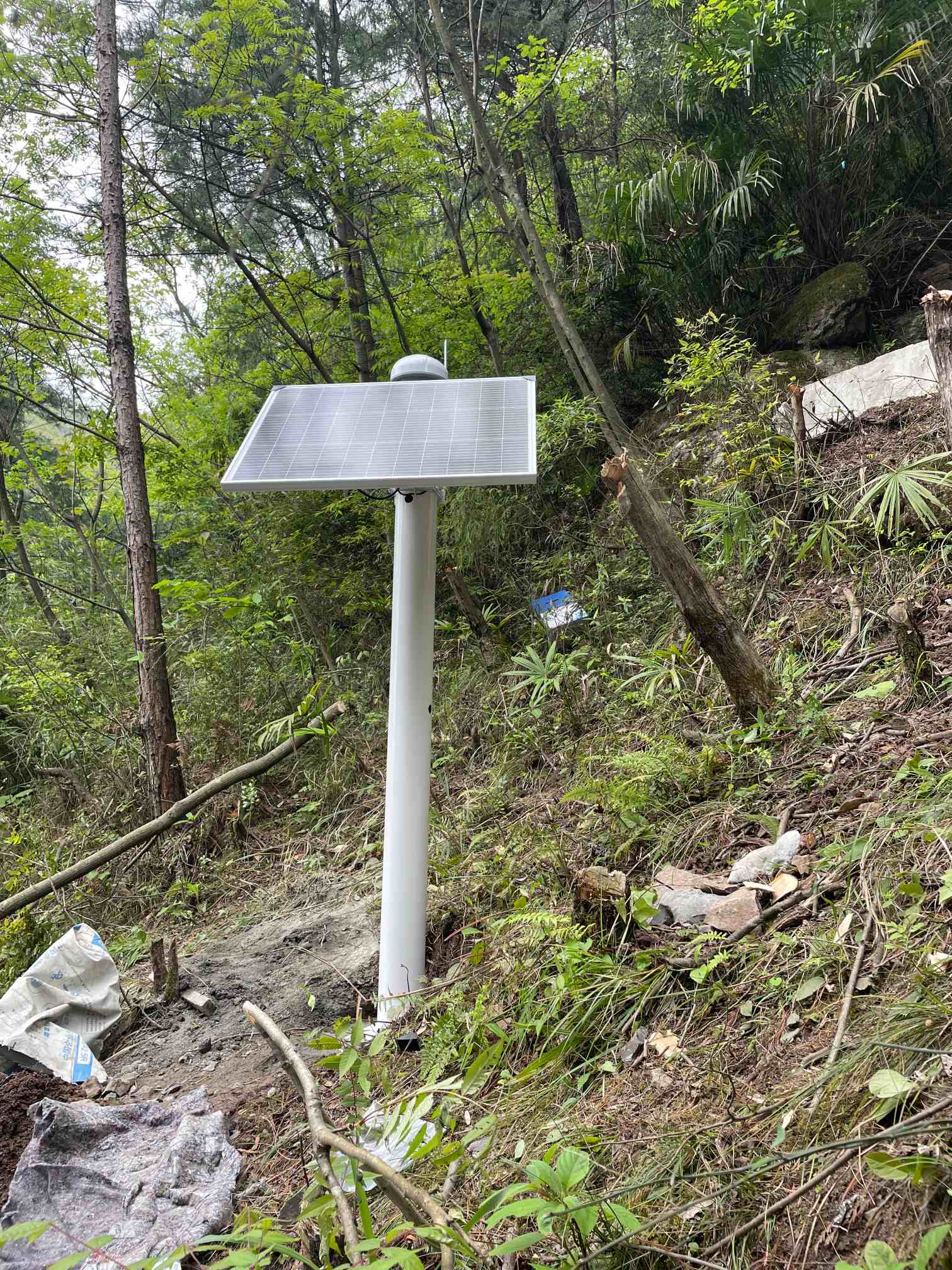 四川海螺沟地灾边坡监测项目