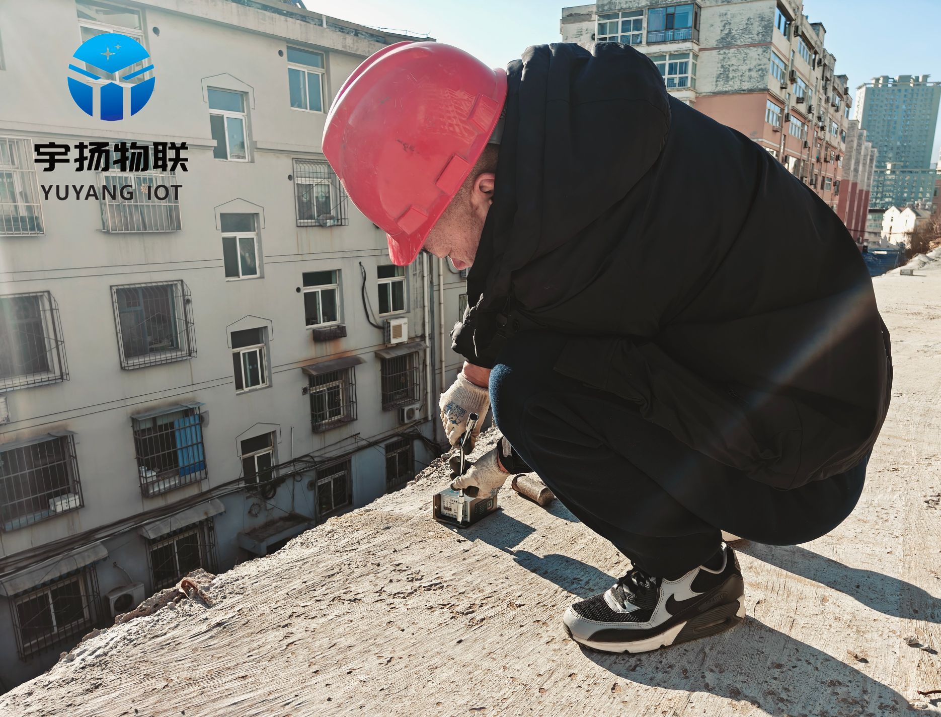 山西阳泉市丽馨苑小区边坡监测